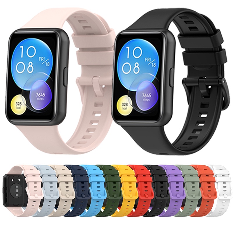Huawei Smartwatch Watch Fit - Bracelet en silicone pour Huawei Watch