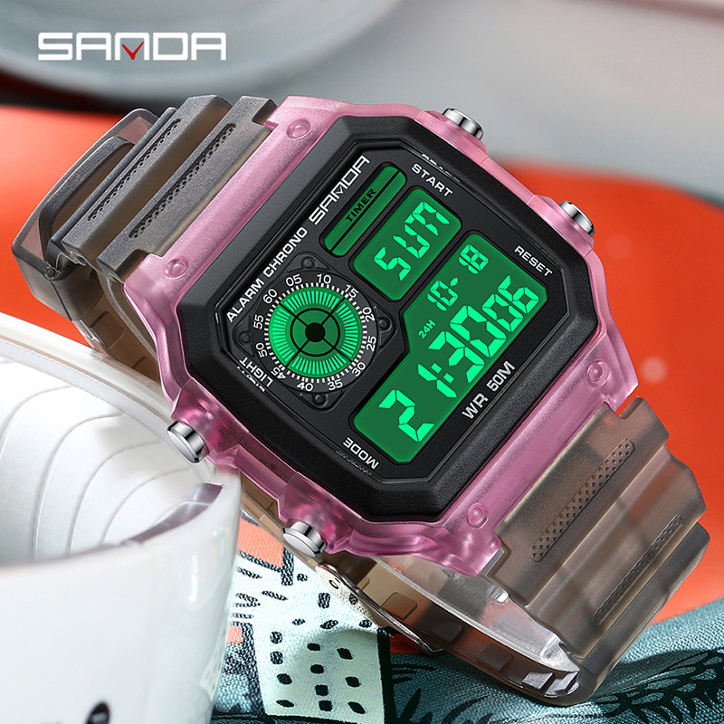 Ladies Fashion Watch - Montres électroniques pour femmes Fashyion Sanda,