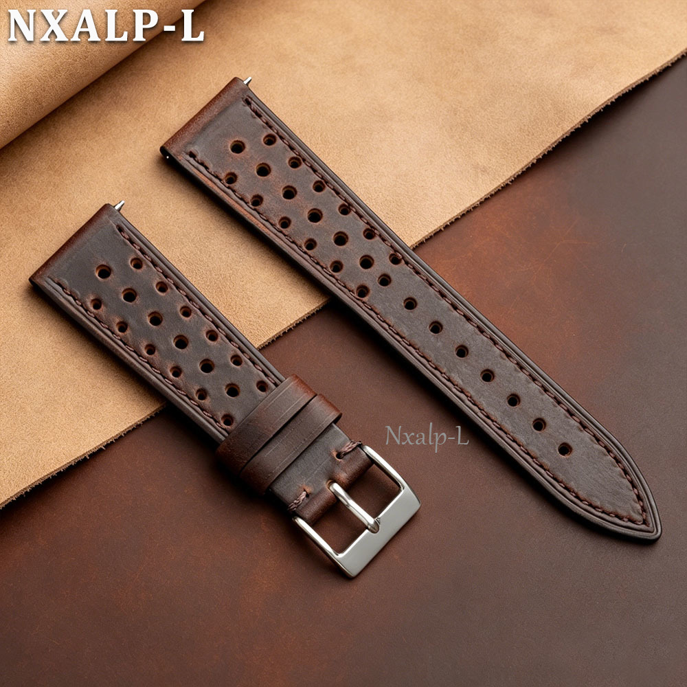 Seiko Watches Smartwatch - Bracelet de montre vintage en cuir