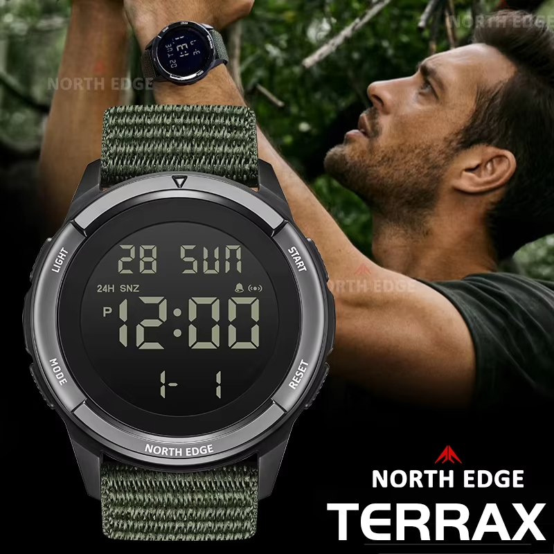 Altimeter Compass Watch - NORTH EDGE 2025 TERRAX montres militaires