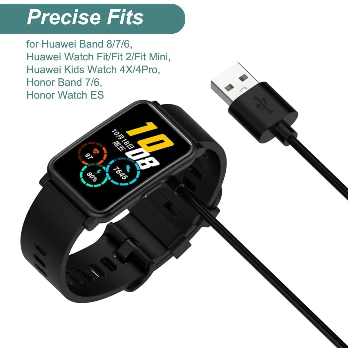 Huawei Smartwatch Watch Fit - Chargeur de montre intelligente de remplacement