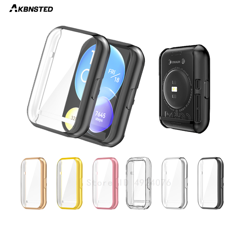 Huawei Smartwatch Watch Fit - Coque plaquée pour montre connectée Huawei