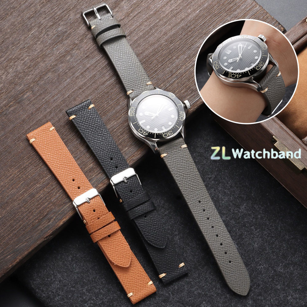 Seiko Watches Smartwatch - Bracelet de montre en cuir de