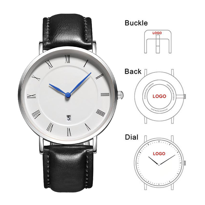 Ladies Fashion Watch - B-8210A simple hommes montres avec date