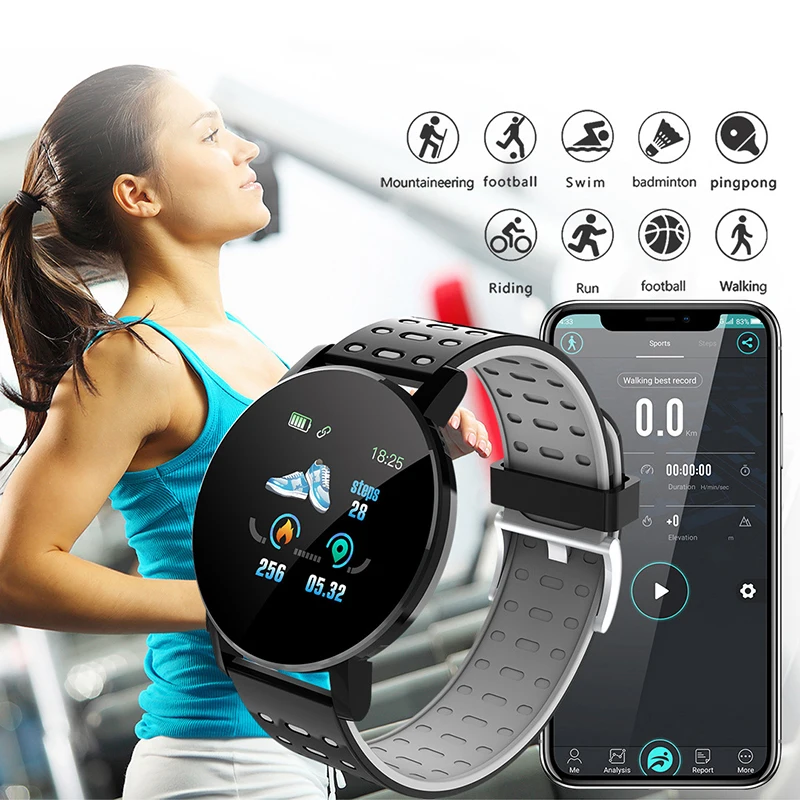 Montre intelligente de sport é - Smartwatch Digital Watches For Girls avis et prix