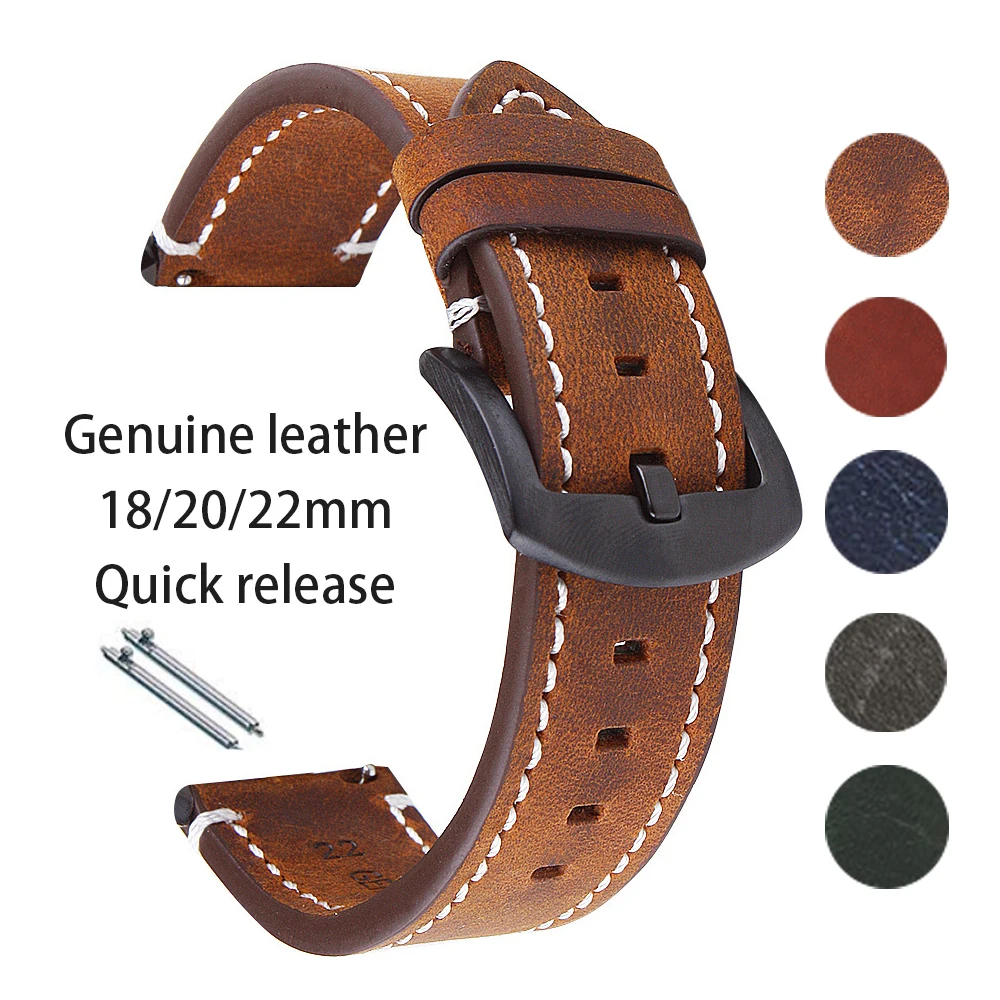 Bracelet de montre en cuir vér - Seiko Watches Smartwatch avis et prix