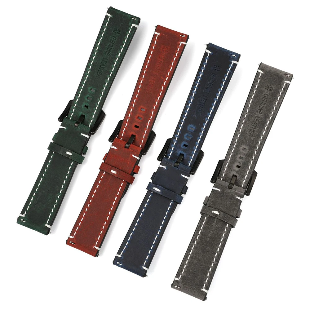 Bracelet de montre en cuir vér - Seiko Watches Smartwatch avis et prix