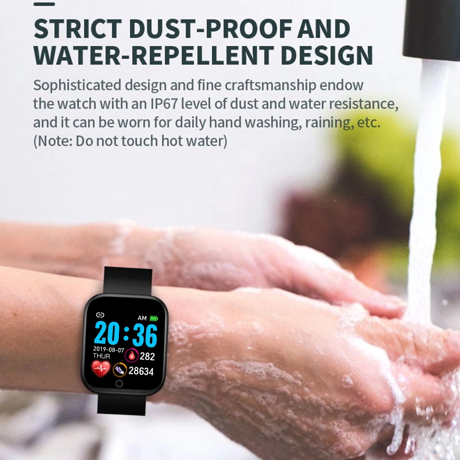 Montre connectée pour hommes e - Watch Smartwatch Android avis et prix