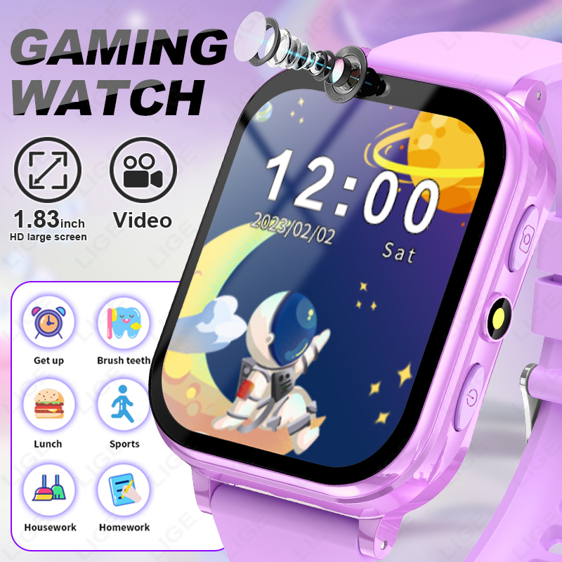 LIGE enfant montre intelligent - Smartwatch Digital Watches For Girls avis et prix