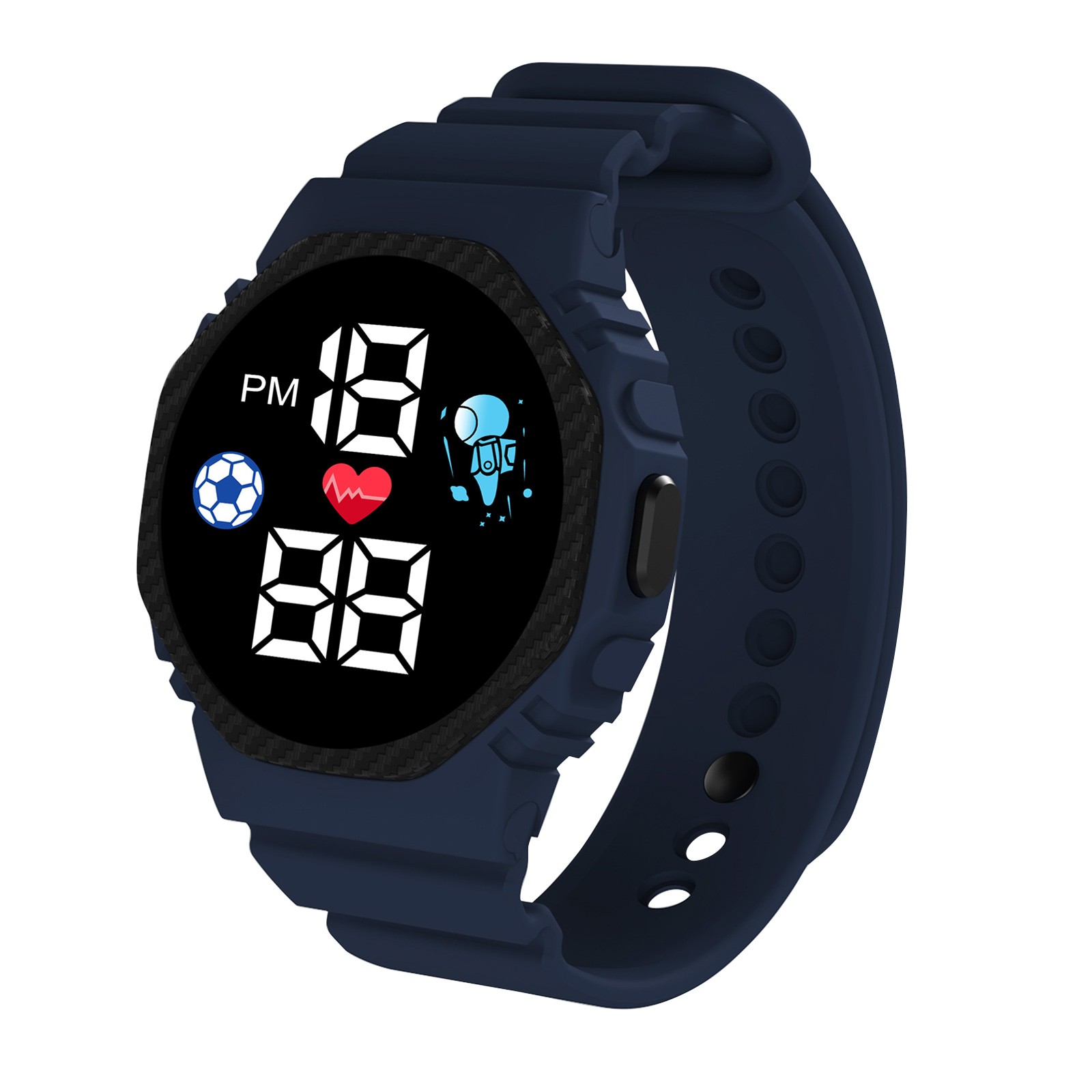 Montre intelligente multicolor - Smartwatch Digital Watches For Girls avis et prix