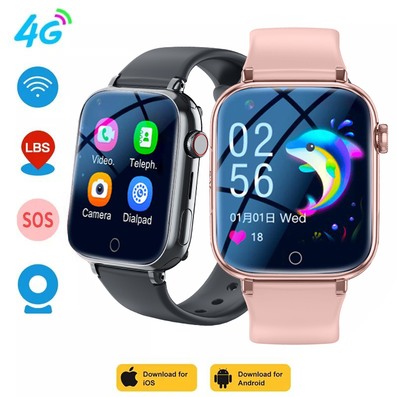 Montre connectée 4G pour enfan - Smartwatch Watches Gift For Boys With Gps avis et prix