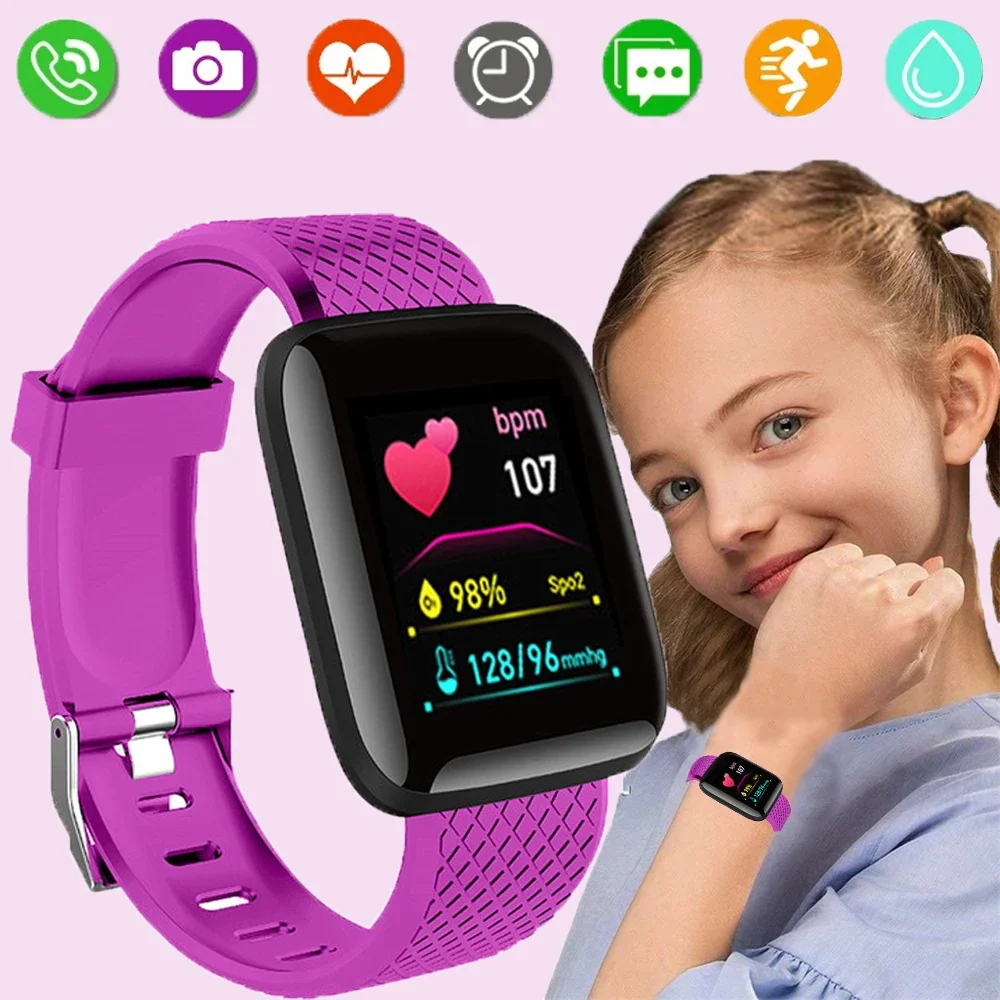 Montre intelligente pour enfan - Smartwatch Digital Watches For Girls avis et prix