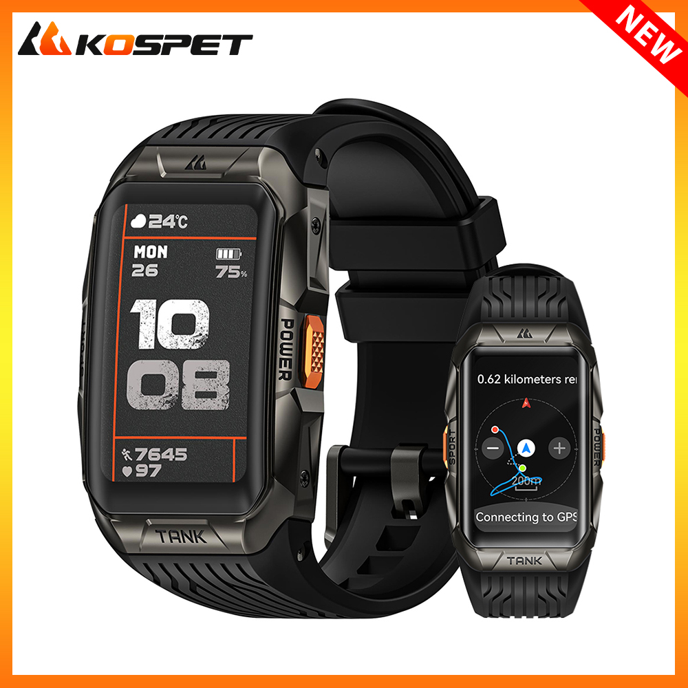 2025 KOSPET TANK X2 Ultra mont - Altimeter Compass Watch avis et prix