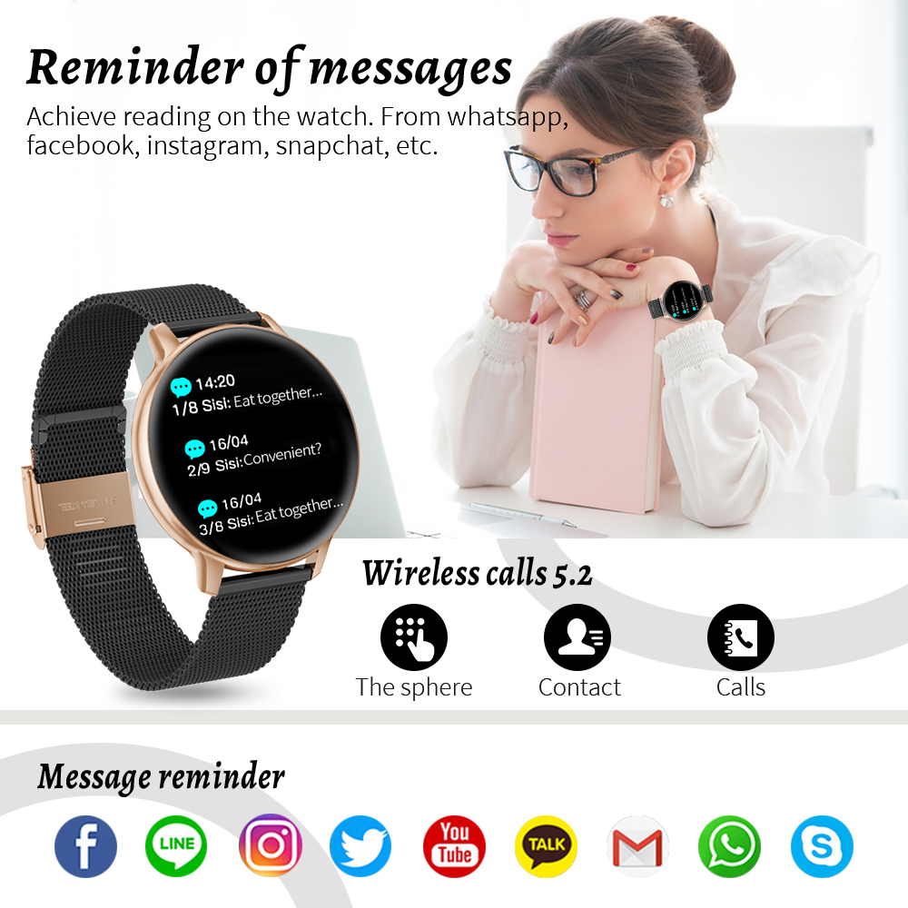 FOXBOX montre intelligente sur - Smartwatch Luxury Watches For Women avis et prix