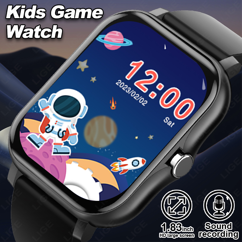 LIGE 2025 Audiobook enfants Sm - Smartwatch Digital Watches For Girls avis et prix