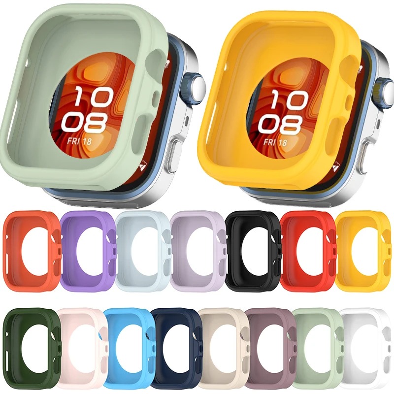 1 pièces étui creux en Silicon - Huawei Smartwatch Watch Fit avis et prix