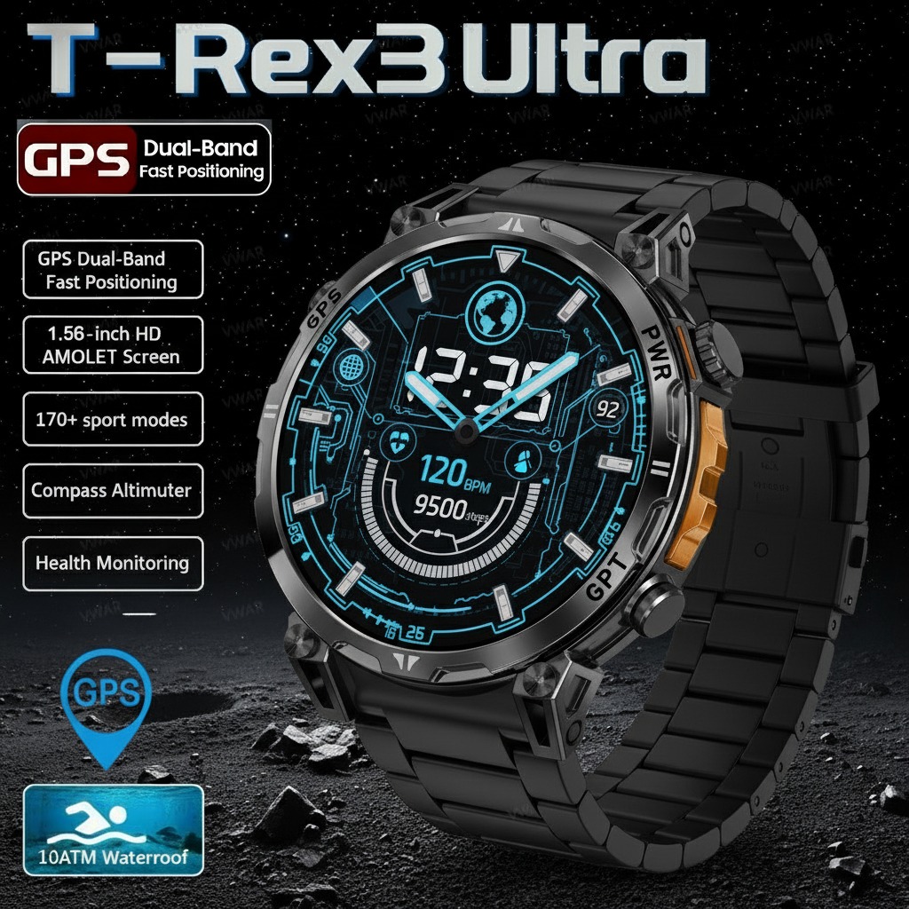 2026 nouveau t-rex 3 Pro milit - Huawei Smartwatch Watch Fit avis et prix