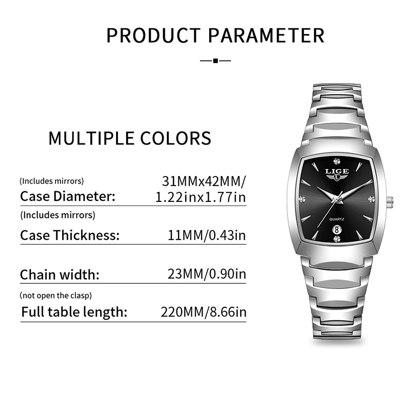 LIGE montre femmes affaires lu - Ladies Fashion Watch avis et prix