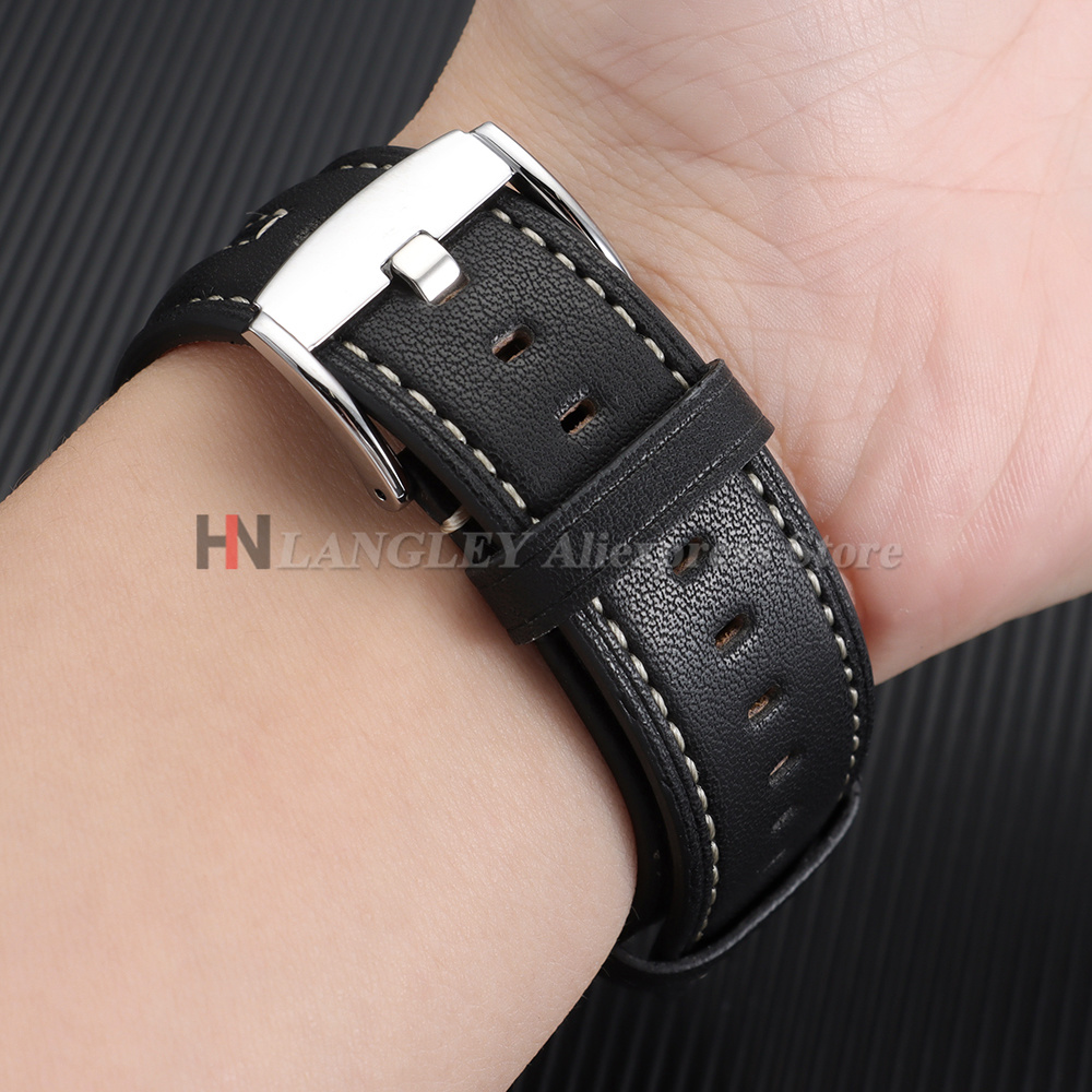 Bracelet de montre en cuir vin - Seiko Watches Smartwatch avis et prix