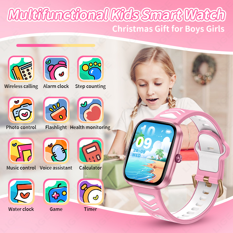 LIGE Nouvelle Montre Intellige - Smartwatch Digital Watches For Girls avis et prix