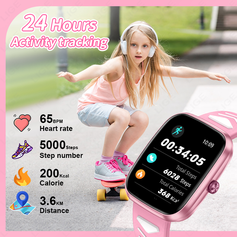 LIGE Nouvelle Montre Intellige - Smartwatch Digital Watches For Girls avis et prix