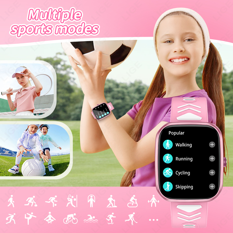 LIGE Nouvelle Montre Intellige - Smartwatch Digital Watches For Girls avis et prix