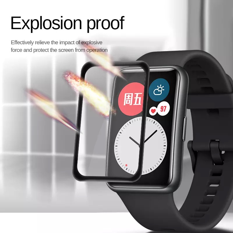 Verre de protection souple pou - Huawei Smartwatch Watch Fit avis et prix