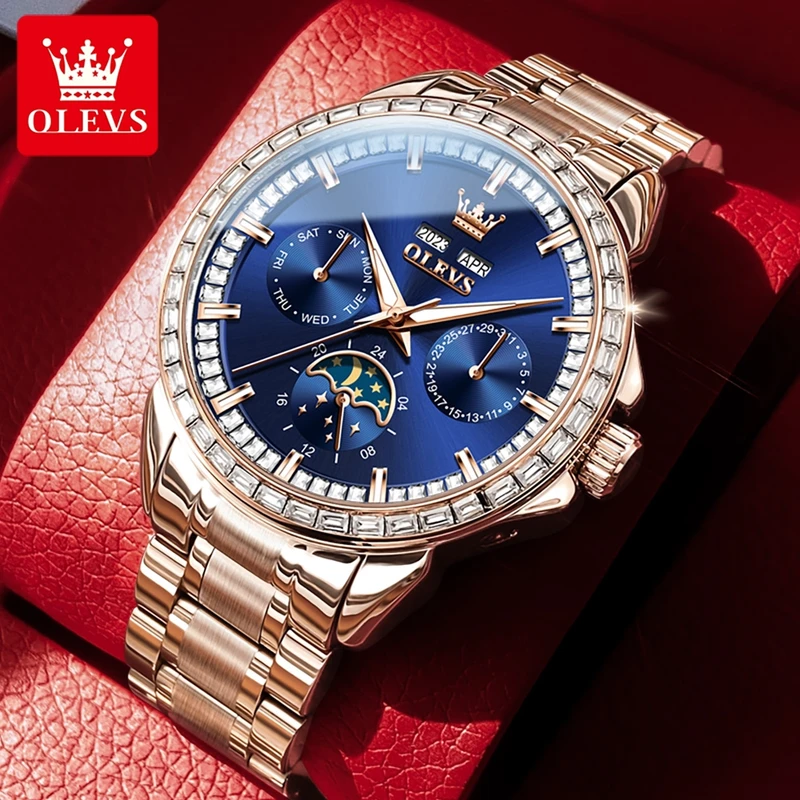 OLEVS-Montre-bracelet étanche  - Altimeter Compass Watch avis et prix