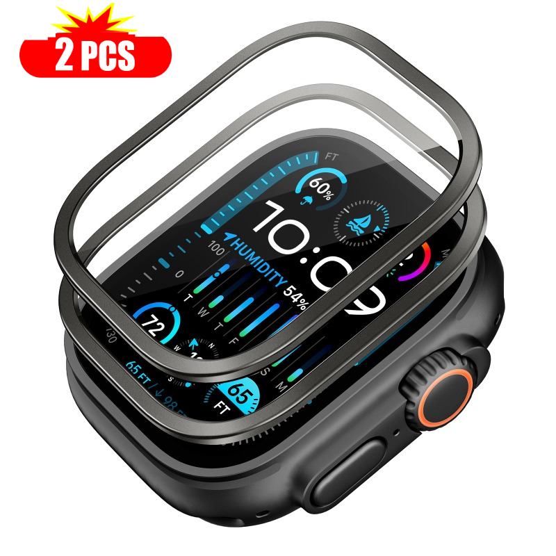 2 pièces verre trempé pour App - Smartwatch Apple Watches For Women avis et prix